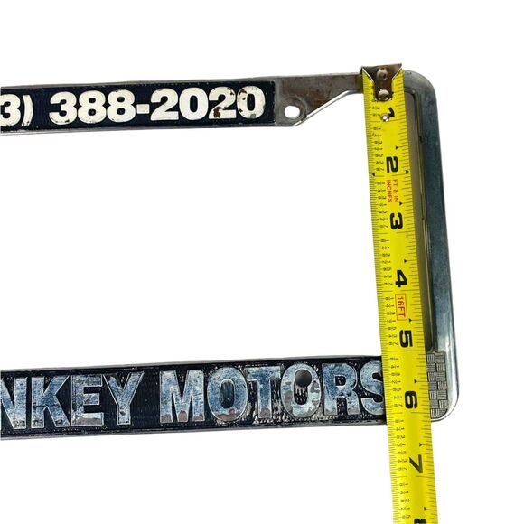 KIM-HANKEY MOTORS Dealership Car Accessories  Metal License Plate Frame Holder - Picture 7 of 8